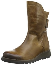 braune Stiefel von Fly London