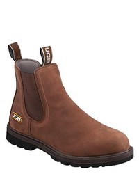 braune Stiefel von JCB