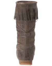 braune Stiefel von Moon Boot