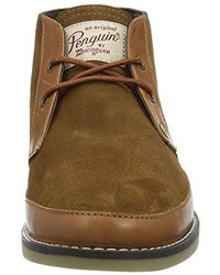 braune Stiefel von Original Penguins