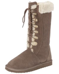 braune Stiefel