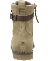 braune Stiefel von Tommy Hilfiger