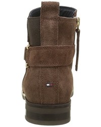 braune Stiefel von Tommy Hilfiger