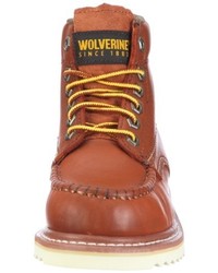 braune Stiefel von Wolverine