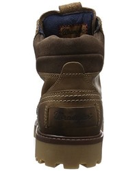 braune Stiefel von Wrangler