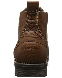 braune Stiefel von Wrangler