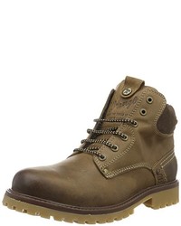 braune Stiefel von Wrangler