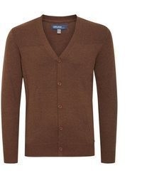 braune Strick Strickjacke von BLEND