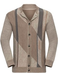 braune Strickjacke von Classic