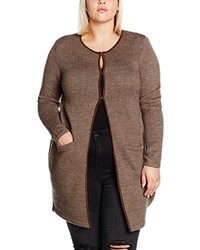 braune Strickjacke von Frapp