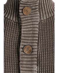 braune Strickjacke von INDICODE