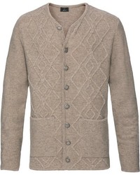 braune Strickjacke von LUIS STEINDL