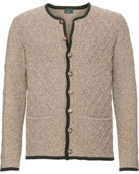 braune Strickjacke von LUIS STEINDL