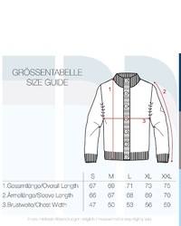 braune Strickjacke von Solid