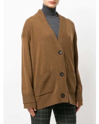 braune Strickjacke von Agnona