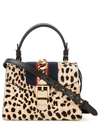 braune Taschen mit Leopardenmuster von Gucci