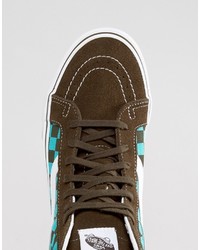 braune Turnschuhe von Vans