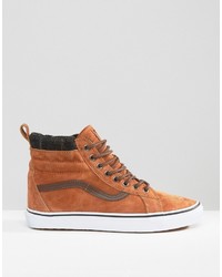 braune Turnschuhe von Vans