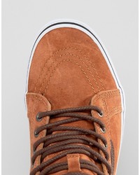 braune Turnschuhe von Vans