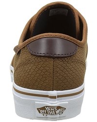 braune Turnschuhe von Vans