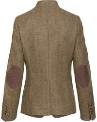 braune Tweed-Jacke von Schneiders