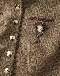 braune Tweed-Jacke von Schneiders