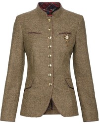 braune Tweed-Jacke von Schneiders