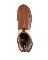 braune Ugg Stiefel aus Leder von Suicoke
