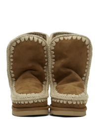 braune Ugg Stiefel von Mou