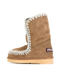 braune Ugg Stiefel von Mou