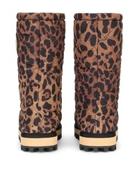 braune Ugg Stiefel von Dolce & Gabbana