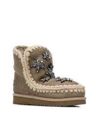 braune Ugg Stiefel von Mou