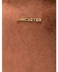 braune Wildleder Clutch von Lancaster