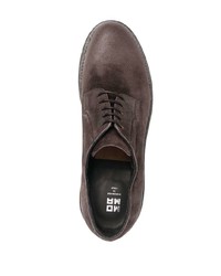 braune Wildleder Derby Schuhe von Moma