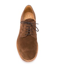 braune Wildleder Derby Schuhe von Church's