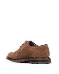 braune Wildleder Derby Schuhe von Church's