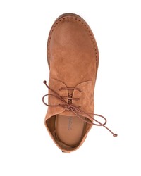 braune Wildleder Derby Schuhe von Marsèll