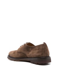 braune Wildleder Derby Schuhe von Henderson Baracco