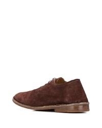 braune Wildleder Derby Schuhe von Moma