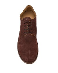 braune Wildleder Derby Schuhe von Moma