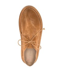 braune Wildleder Derby Schuhe von Marsèll