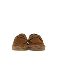 braune Wildleder Espadrilles von Castaner