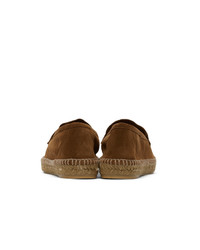 braune Wildleder Espadrilles von Castaner