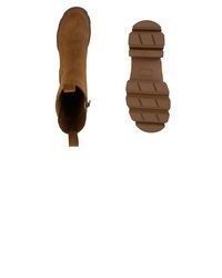 braune Wildleder mittelalte Stiefel von VAN HILL