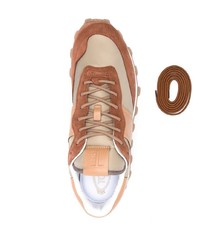 braune Wildleder niedrige Sneakers von Tod's