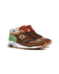 braune Wildleder niedrige Sneakers von New Balance