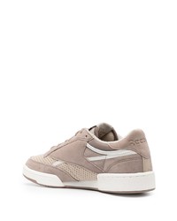 braune Wildleder niedrige Sneakers von Reebok