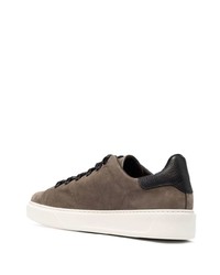 braune Wildleder niedrige Sneakers von Woolrich