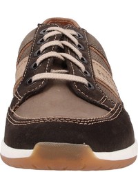 braune Wildleder niedrige Sneakers von FRETZ men