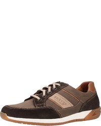 braune Wildleder niedrige Sneakers von FRETZ men